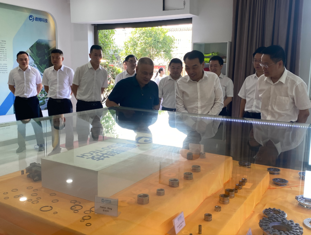  萍鄉(xiāng)市市委副書記、市長熊運浪蒞臨公司考察指導！